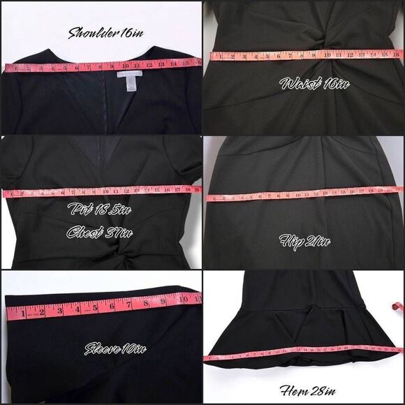 London Times Flounce Twist Midi Dress(C049)-Size 12 for Women - Picture 10 of 11